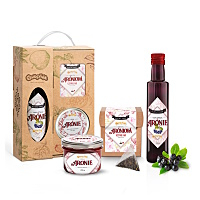 OVOCŇÁK Dárková aroniová sada 3 kusy