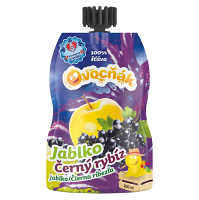 OVOCŇÁK Mošt jablko a černý rybíz 200 ml