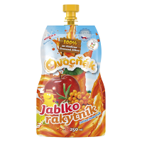 OVOCŇÁK Mošt jablko a rakytník 250 ml