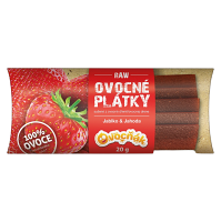 OVOCŇÁK Ovocné plátky jablko a jahoda 20 g