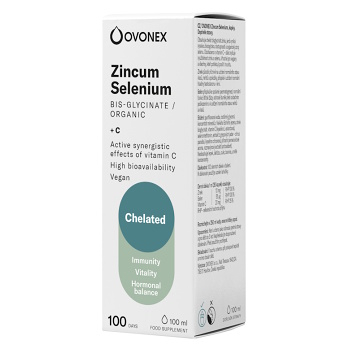 OVONEX Zincum selenium 100 ml (Vitamíny na pleť) - Vícesložkové