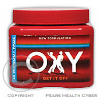 Oxy Wipeout Pads 36 čisticí tampony_red