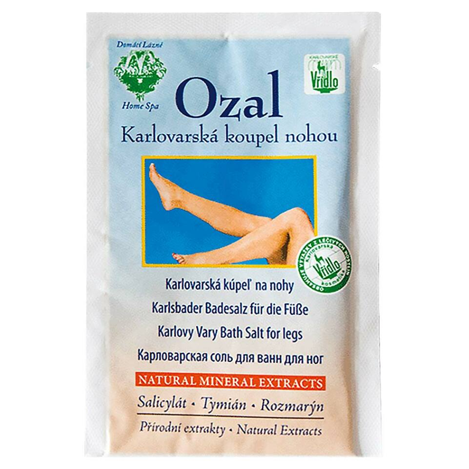 E-shop OZAL Karlovarská koupelová sůl na nohy 25 g