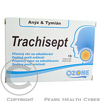 Ozone Trachisept Anýz + Tymián 16 pastilek