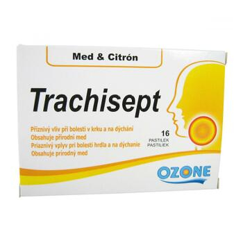Ozone Trachisept Med + Citron 16 pastilek
