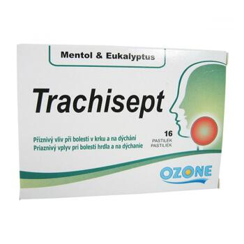 Ozone Trachisept Mentol + Eukalyptus 16 pastilek