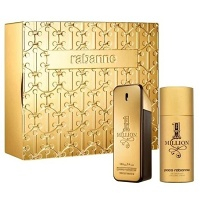 Paco Rabanne 1 Million - toaletní voda s rozprašovačem 100 ml + deodorant ve spreji 150 ml