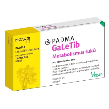 PADMA GaleTib Žlučník 40 kapslí (Trávení a vylučování) - Vícesložkové