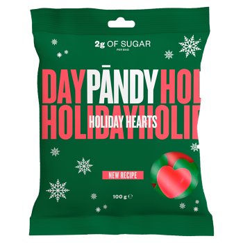 PANDY Candy Holiday Hearts Gumové bonbony 100 g (Zeleninové brambůrky, chipsy) - Slané