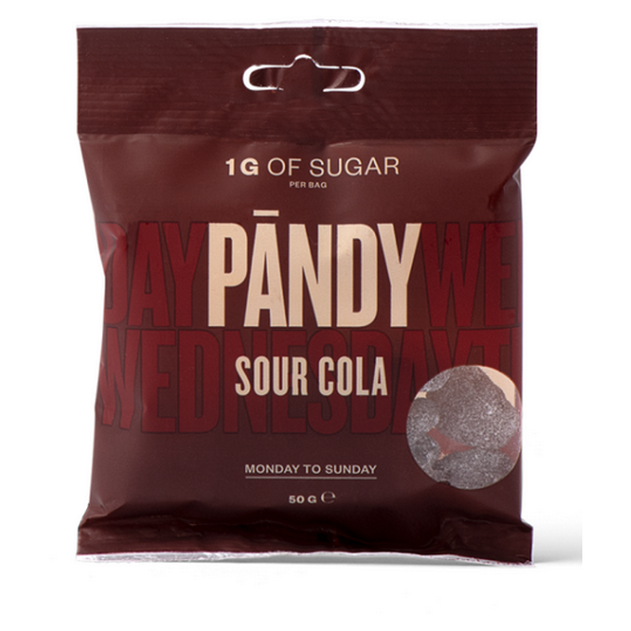 Levně PÄNDY Candy sour cola gumové bonbony 50 g