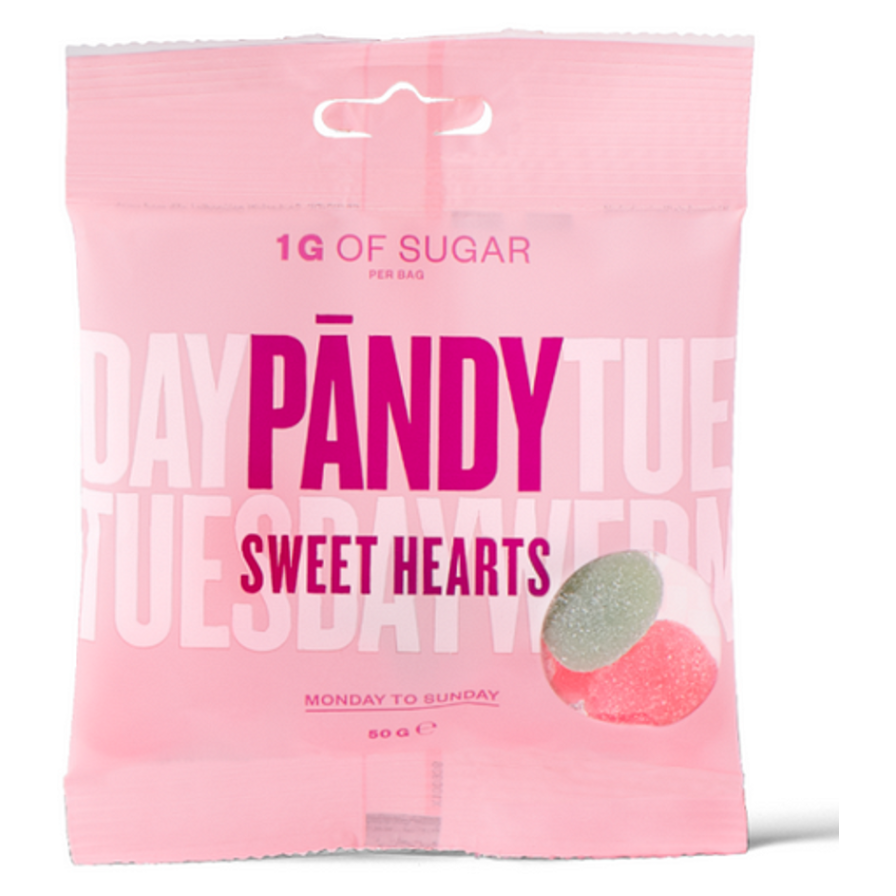 E-shop PÄNDY Candy sweet hearts gumové bonbony 50 g