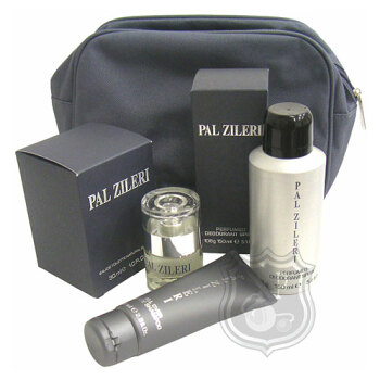 Pal Zileri - toaletní voda s rozprašovačem 30 + deodorant ve spreji 150 ml + kosmetická taška + sprchový gel 75 ml
