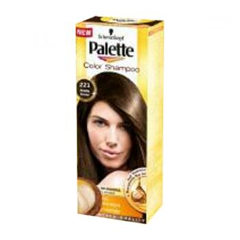 PALETTE Color shampoo 221 středně hnědý