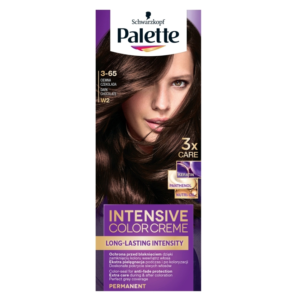 PALETTE ICC Barva na vlasy 3-65 Tmavě čokoládový