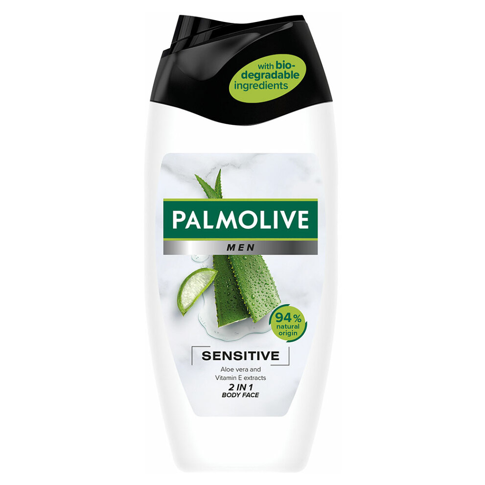 E-shop PALMOLIVE For Men Sensitive sprchový gel pro muže 2v1 250 ml