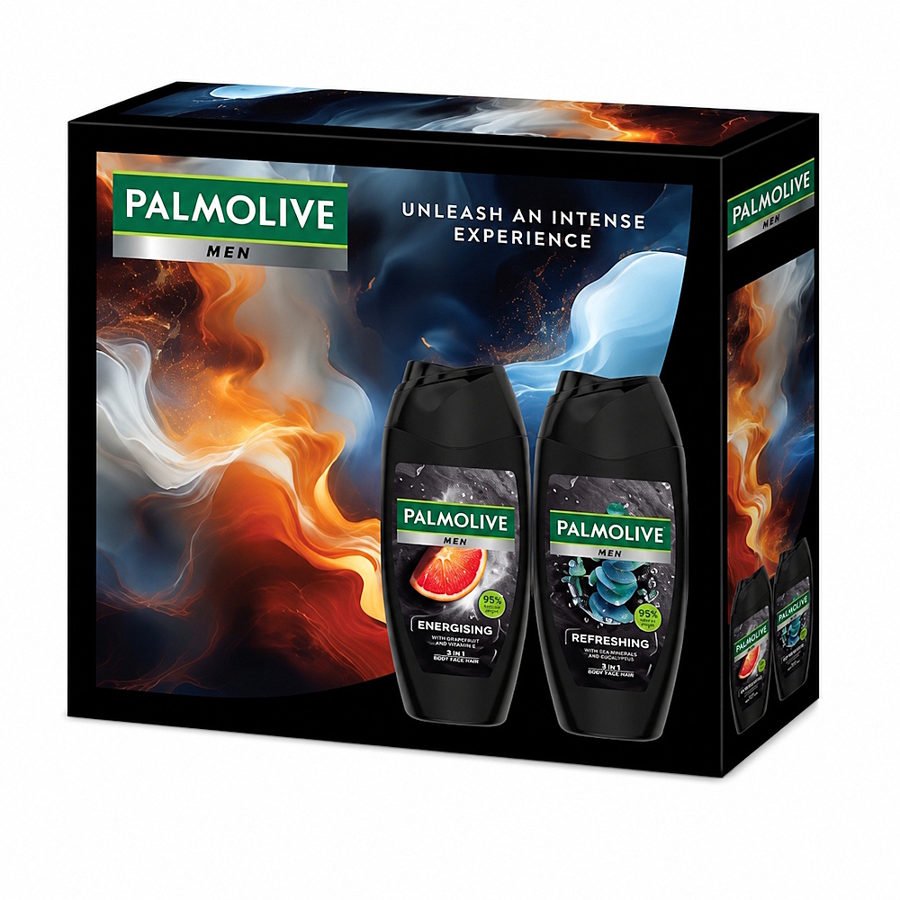 PALMOLIVE Men Duo Set vánoční kosmetický balíček pro muže