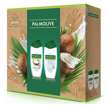 PALMOLIVE Naturals Coco & Milk Sprchový gel 2 x 250ml Dárkové balení