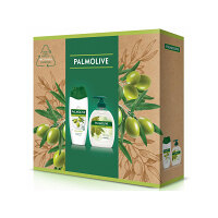 PALMOLIVE Naturals Olive Sprchový gel 250ml + Tekuté mýdlo 300ml Dárková sada