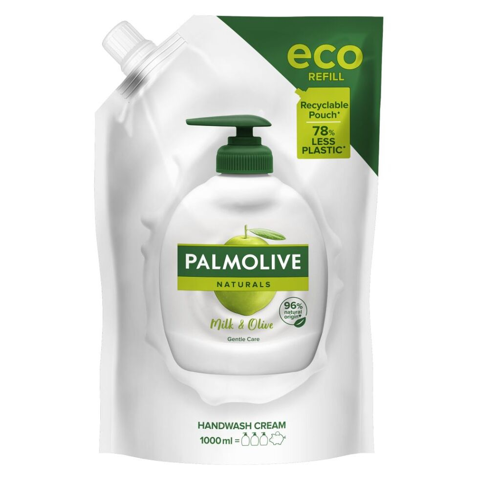E-shop PALMOLIVE Naturals Olive & Milk tekuté mýdlo náhradné náplň 1000 ml
