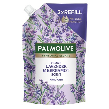 PALMOLIVE Sensorial EscapeTekuté mýdlo French Lavender & Bergamot 500 ml (Náplně tekutého mýdla) - Náhradní náplně