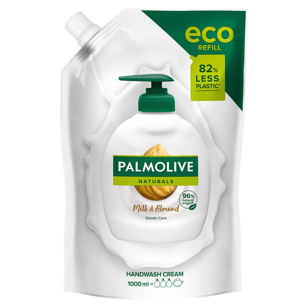 Levně PALMOLIVE Tekuté mýdlo náhradní náplň Almond & Milk 1000 ml