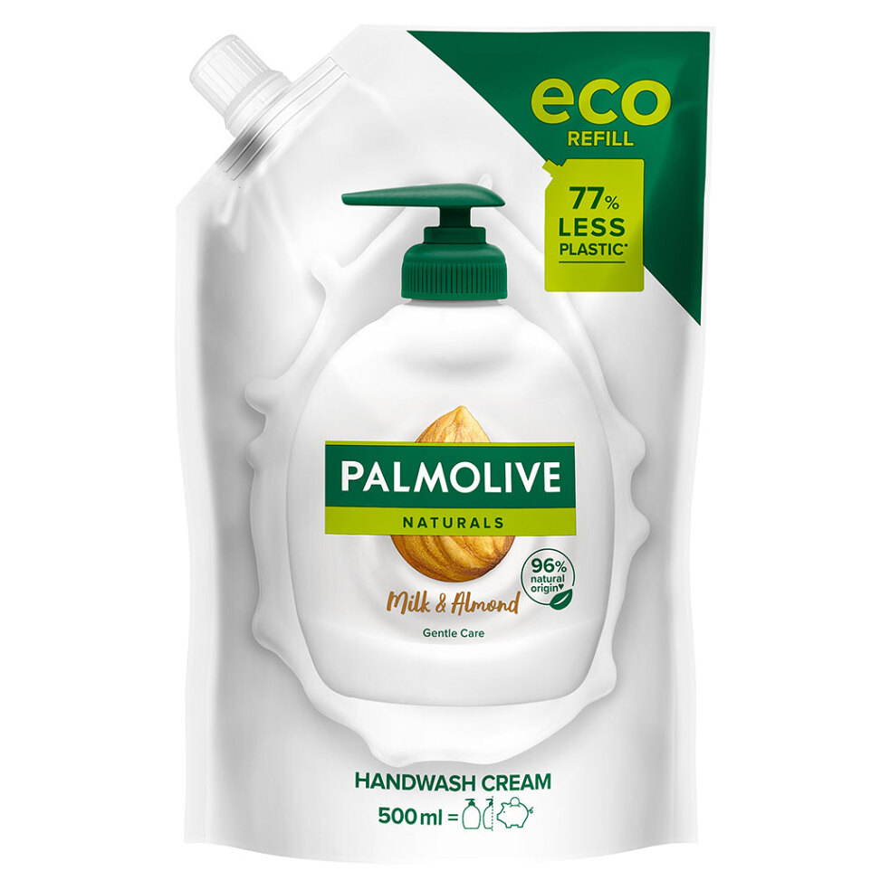 E-shop PALMOLIVE Tekuté mýdlo náhradní náplň Almond&Milk 500 ml