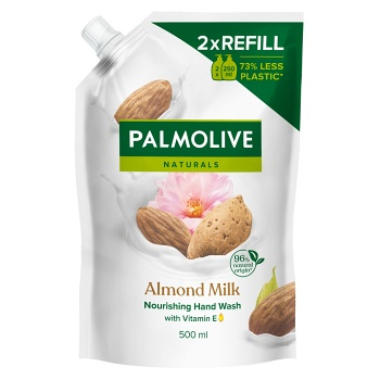 PALMOLIVE Tekuté mýdlo náhradní náplň Almond&Milk 500 ml (Náplně tekutého mýdla)