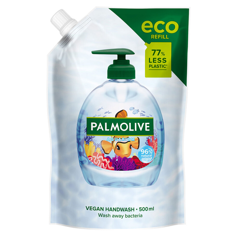 E-shop PALMOLIVE Tekuté mýdlo,náhradní náplň Aquarium 500 ml