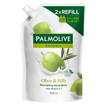 PALMOLIVE Tekuté mýdlo náhradní náplň Olive& Milk  500 ml (Náplně tekutého mýdla)
