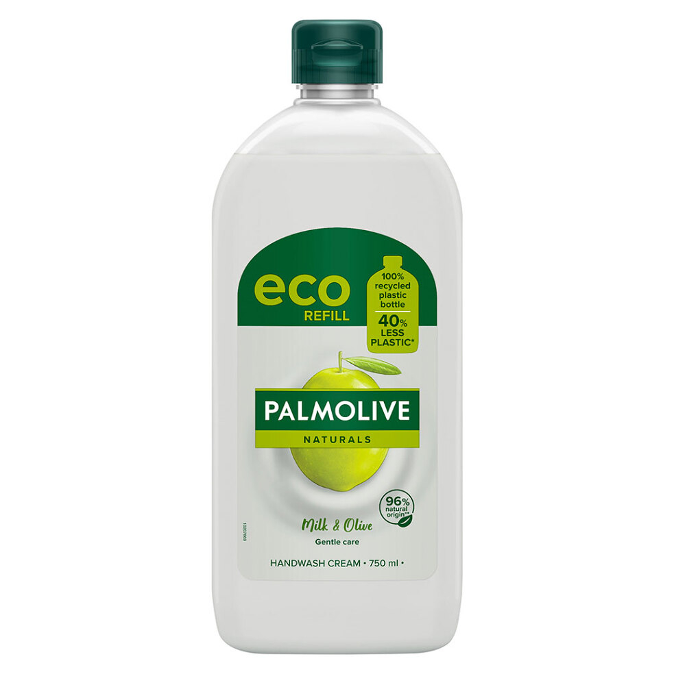 Levně PALMOLIVE Tekuté mýdlo náhradní náplň Olive& Milk 750 ml, poškozený obal