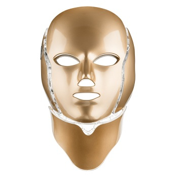 PALSAR7 Ošetřující LED maska na obličej a krk (zlatá)