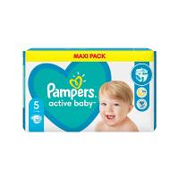 PAMPERS Active Baby vel.5 Dětské plenky 11-18kg 50 ks