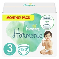 PAMPERS Plenky Harmonie velikost 3 180 kusů