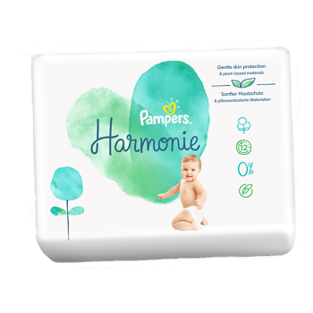 Pampers Harmonie T2 4 à 8 kg 86 couches