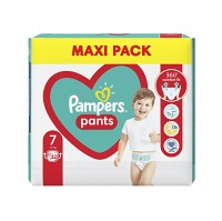 PAMPERS Pants Maxi Pack vel.7 Plenkové kalhotky 17+kg 32 ks