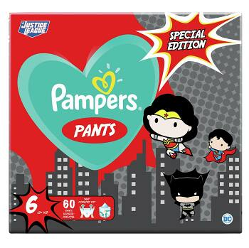 PAMPERS Pants vel.6 Plenkové kalhotky 15+kg Warner Bros 60 ks