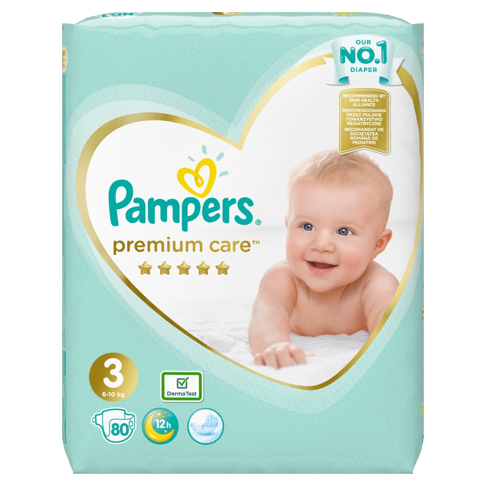 Pampers jednorazové plenky Premium Care Midi 80 kusů Pampers