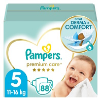 PAMPERS Premium Care 5 JUNIOR 11-16 kg 88 kusů