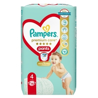 PAMPERS Premium Care vel.4 Plenkové kalhotky 9-15 kg 58 kusů