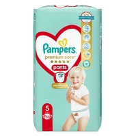 PAMPERS Premium Care vel.5 Plenkové kalhotky 12-17 kg 52 kusů