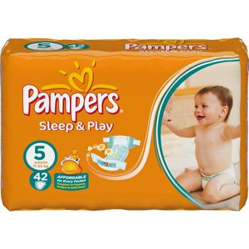 PAMPERS Sleep&Play 5 junior 11-25 kg 42 kusů