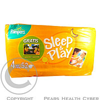 PAMPERS Sleep&Play Maxi 50 ks