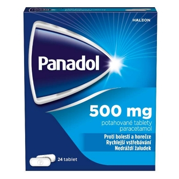 PANADOL 500mg 24 potahovaných tablet III