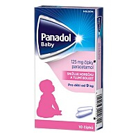 PANADOL Baby 125mg 10 čípků