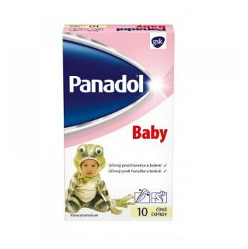 PANADOL BABY čípky  10x125 mg