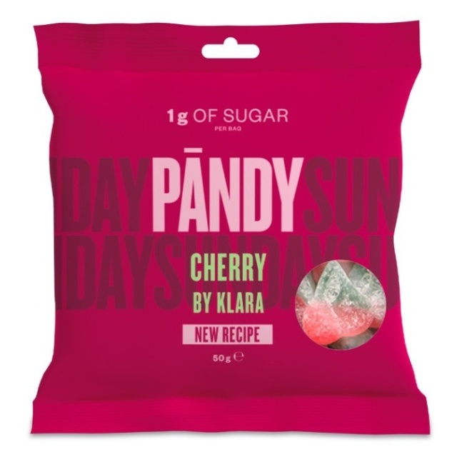 Levně PÄNDY Candy cherry by Klara třešňové želé bonbony 50 g