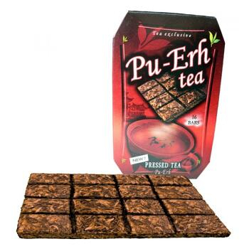 Pangea Tea Lisovaný Pu-Erh (16 kostek)