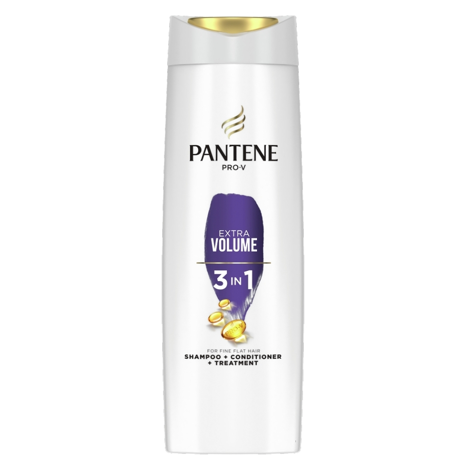 E-shop PANTENE PRO Šampon 3v1 Extra Volume 360 ml
