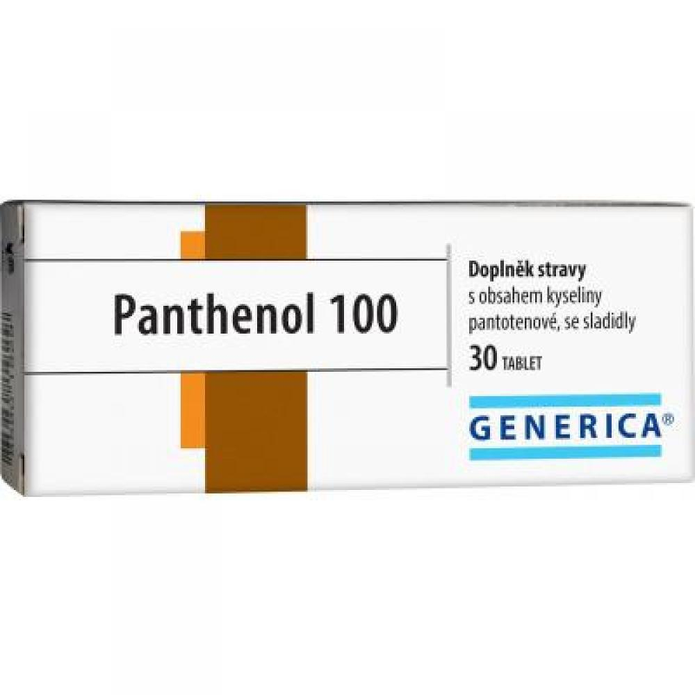 Levně GENERICA Panthenol 100 30 tablet