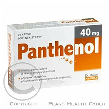 Panthenol cps. 30 x 40 mg (Dr.Müller)